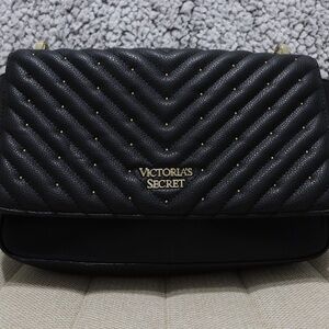 Victoria's Secret Black Quilted Women's Bag